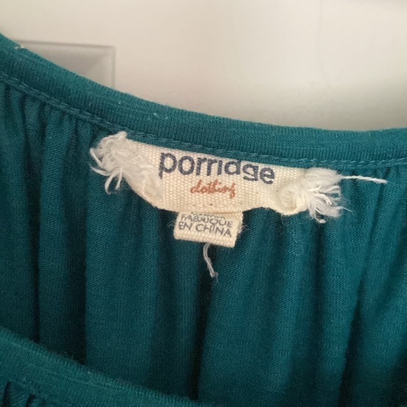 Anthropologie Porridge Off-the-Shoulder Slub Tee - Picture 2 of 6